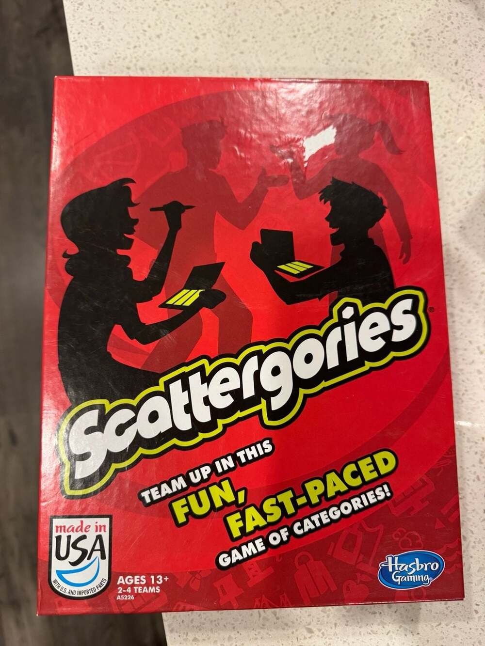 Hasbro Gaming Scattergories Board Game